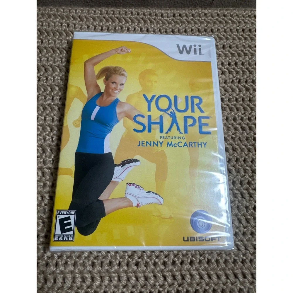 Nintendo Wii Your Shape Jenny McCarthy with Motion Tracking Camera New Sealed